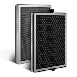 (2 Pieces) JF260 Replacement HEPA Filters Compatible With Jafanda JF260/ JF260S Smart Air Purifier, 3-in-1 Pre-Filter, H13 True HEPA and Activated Carbon Filtration, Filter Kit, Accessories Kit