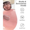 Nude Pink Jelly Nail Gel Glue Polish, 15ml Skin Tone