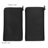 2PCS Handle Sleeve Cover,Stroller Handle Sleeve Zipper Stroller PU Leather