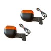 Universal Indicator Set 12V Halogen Orange E-Approved for Motorcycle Scooter