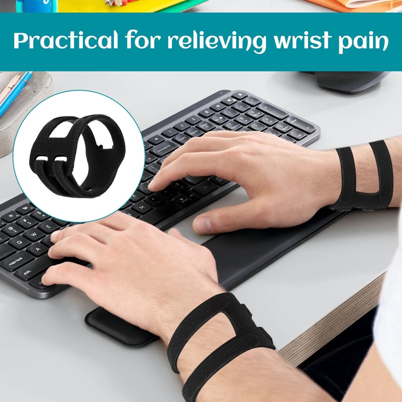2 PCS Adjustable Wrist Brace for TFCC Tear,Black Wrist Support