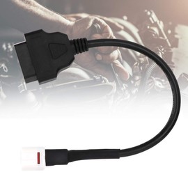 Diagnostic cable, 4 pin diagnostic cable for OBD2 motorcycle scanner, fault code reader