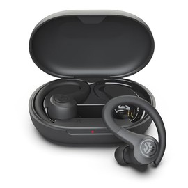 JLab, Go Sport+, auriculares de entrenamiento verdaderamente inalámbricos, auriculares deportivos Bluetooth, llamadas claras, grafito