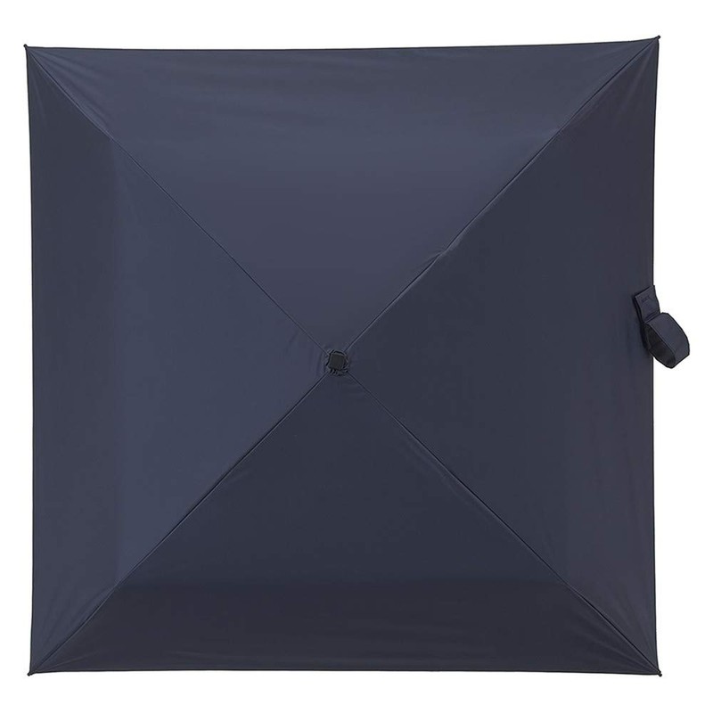 Moonbat Masu Men's Parasol, Square Folding Umbrella, Solid Color, 19.7