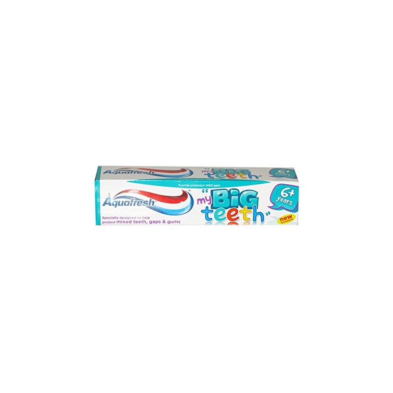 Aquafresh Fluoride Toothpaste Big Kids 6+ Years Fresh Mint