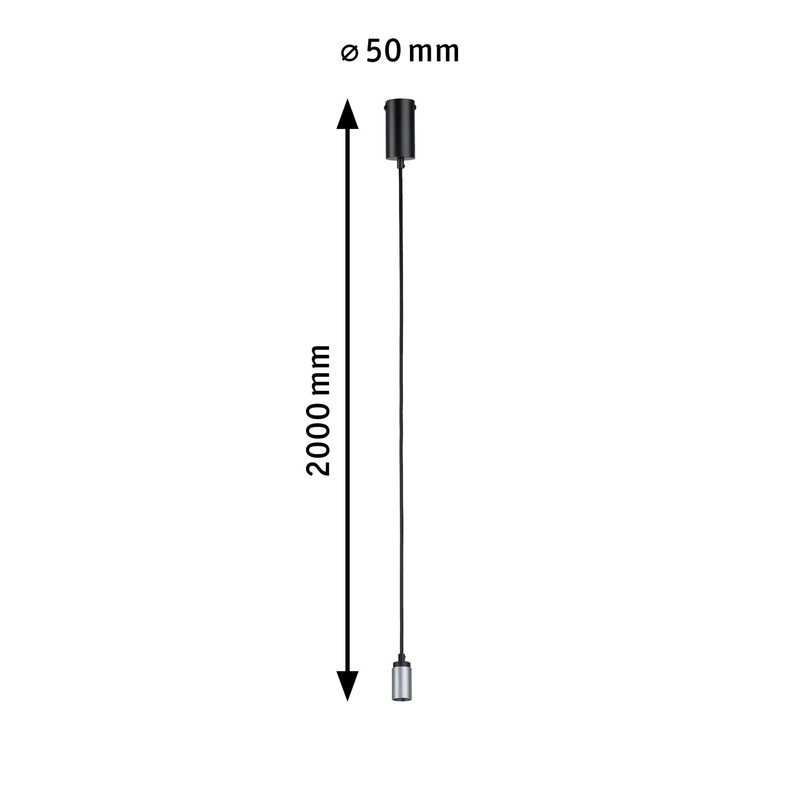 Paulmann 79519 Neordic Pendant Light Runa Max. 20 W Dimmable
