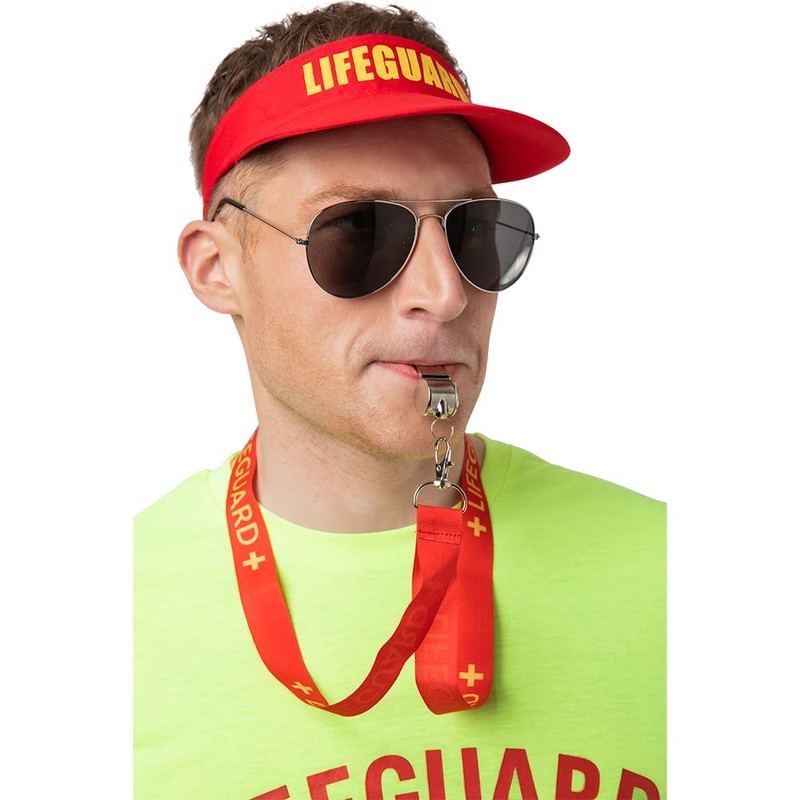 Wicked Costumes Whistle on Lanyard Accessory - Lifeguard