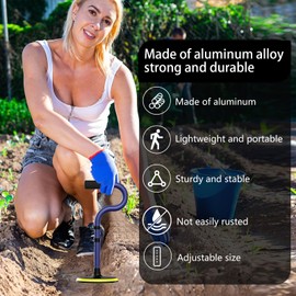 Mobility Aids Tool Device to Help Get up from Floor, Standing Aids & Supports Assist Devices for Seniors, Standing Mobility Aid for Rising Indoors, Garden, Housework Matte Blue