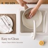 Kordisen Nonstick Ceramic Frying Pan Set, 3 Piece Ceramic Skillet