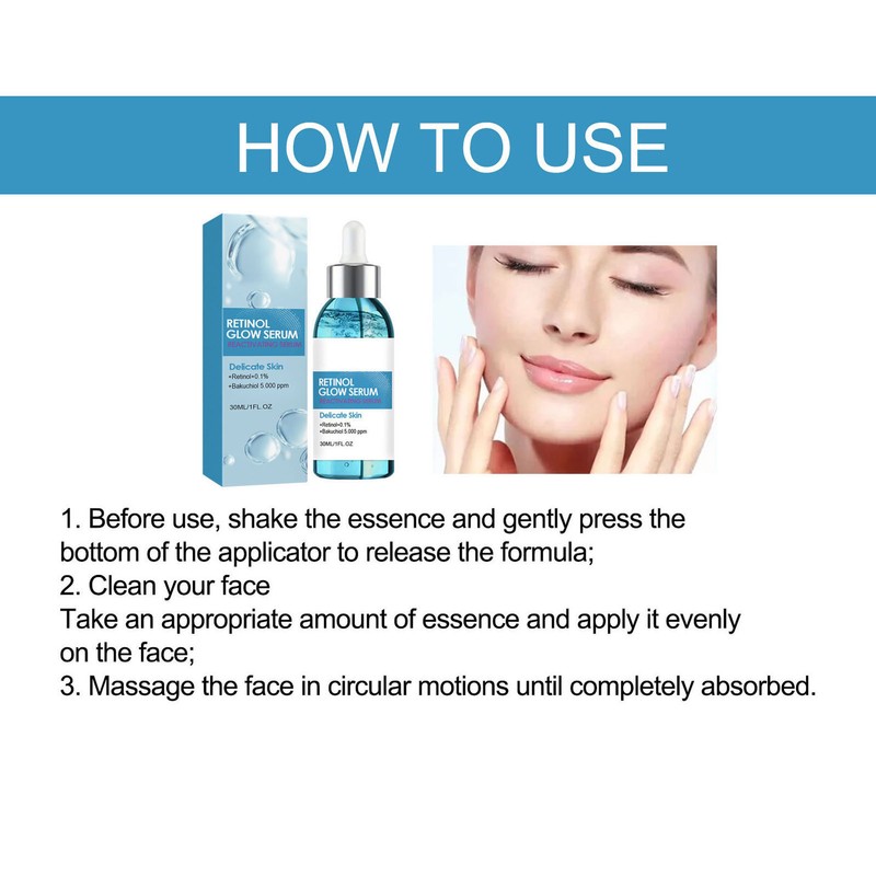 2pcs 30ml Retinoid Serum Minimizes Fine Lines Firming Anti Wrinkle