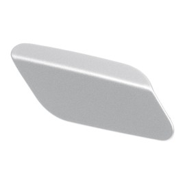 INFINAUTO Front Right Bumper Headlight Washer Nozzle Cover Cap No.5C6955110 Bumper Trim Nozzle Cover for Volkswagen Jetta A6 2011-2014 Silver Tone Plastic 1 Pcs