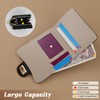 MultiValue Womens Wallet, Soft PU Leather Wallets for Women Vintage