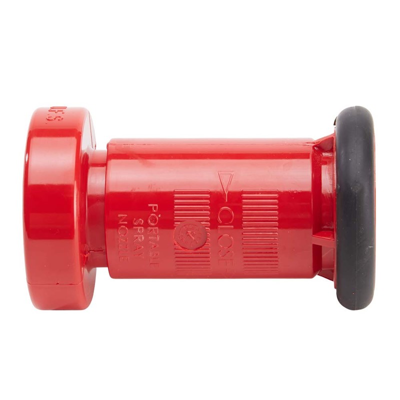 Heavy Duty Plastic 2" Fire Nozzle (NPSH) with Durable Rubber
