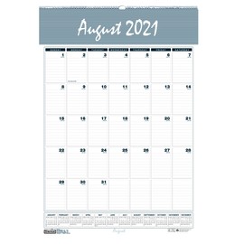 House of Doolittle 2021-2022 Monthly Wall Calendar, Academic, Bar Harbor, 15.5 x 22 Inches, August - July (HOD353-22)