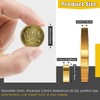 Wukong Gold Magnets 5x2.5mm | 80 Pack, Strong Round Magnet
