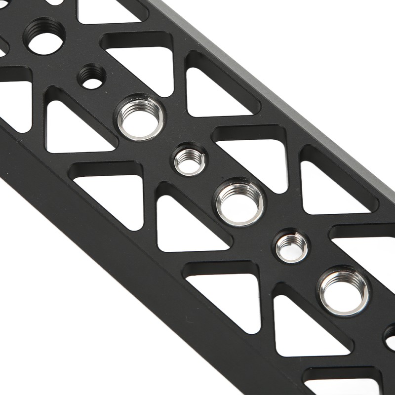 Camera Safety Dovetail Plate with 3/8 1/4 Inch Screw Hole