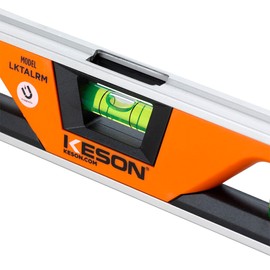 Keson Torpedo Level, 9-Inch, Magnetic, Black/Orange