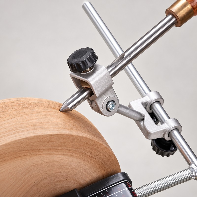 Fingernail Gouge Sharpening Jig for Water-Cooled Sharpeners