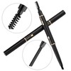 Eyebrow Pencil 2 Packs, Waterproof Smudge-Proof Brow Pencil with Brow