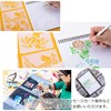 Copeflap Stencil Sheet Flower Stencil Animal Illustration Notebook Size Drawing