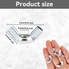 Wing Nut M6, Pack of 120 Stainless Steel Butterfly Nut,
