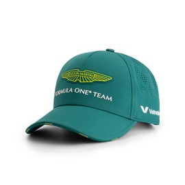 Aston Martin F1 2025 - Sombrero de equipo para niños, color verde, talla única, Verde, Talla única