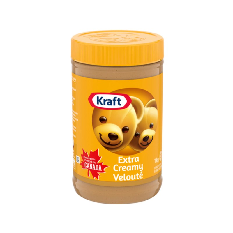 Kraft Peanut Butter Extra Creamy 1kg (3 Pack)