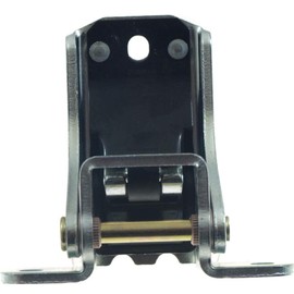 For Ford E-150 / E-250 / E-350 Econoline Door Hinge 1992-2002 Driver OR Passenger Side | Single Piece | Front | Lower | Chrome | 6C2Z1522810A