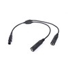 R SPIDER WIRELESS GA Headset to 6 Pin Lemo Connector