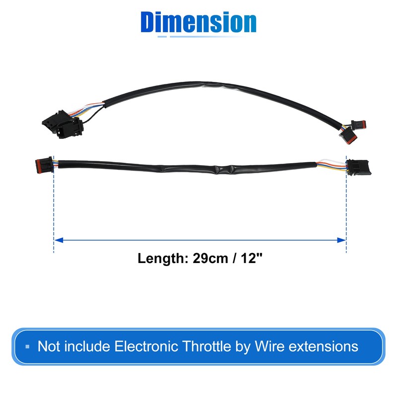 X AUTOHAUX 12 Inch Handlebar CAN Wiring Harness Bus Circuits