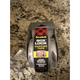 Scotch Box Lock Shipping Packing Tape 1.88 in x 22.2 yds. Clear NEW