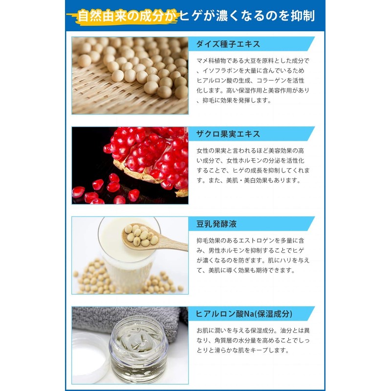 YOQMOR High Moisturizing Hair Reducing Cream, Made in Japan, 4.9