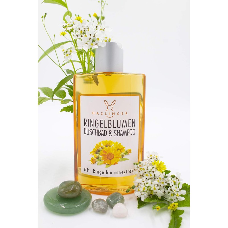 Haslinger Marigold Shower Bath and Shampoo 200 ml
