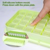 Ice Cube Tray with Lid, Food-Grade Ice Cube Moulds, Release