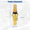 ACROPIX Water Temperature Sensor Engine Coolant Temperature Sensor Compatible with