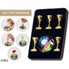 Nail Art Practice Stands, Magnetic Nail Tips Holders Fingernail Display