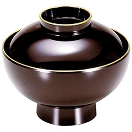 Bowl Goten Suction Bowl Maroon Tenkin Washable [4.7 x 3.9 inches (12 φ x 10 cm)] Heat Resistant ABS Resin, Dishwasher Safe (7-211-1), Restaurants, Inns, Japanese Tableware, Restaurants, Commercial Use