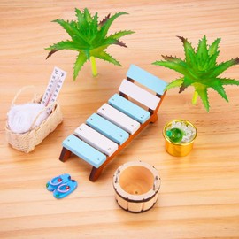 Miniature Decorative Sauna Accessory Set, 11 Pieces Wellness Decoration Accessories, Spa Sauna Wellness Voucher, Gift Idea for Wellness Vouchers and Money Gift