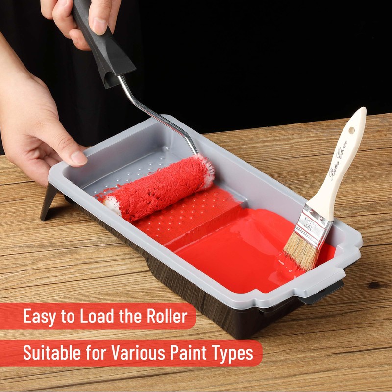 Bates- 4 Inch Paint Tray Set, 81 Pack, 1x 4