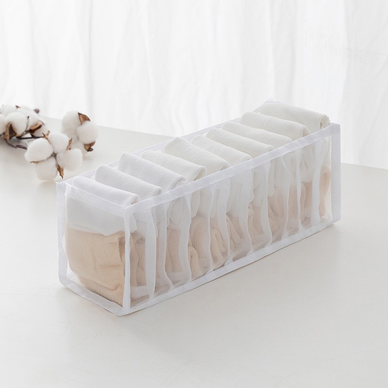 Closet Organizer Underwear Socks – Drawer Divider Storage Box, Foldable