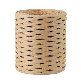 GZXUNFA 656 Ft Raffia Paper Ribbon for Gift Wrapping Ribbon, Raffia Natural Ribbon Bulk Packing Ribbon Raffia String - Twisted Paper Ribbon for Crafts Weaving 1/4 Inch Width (Kraft)