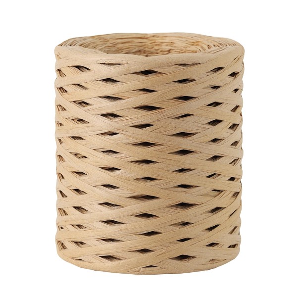 GZXUNFA 656 Ft Raffia Paper Ribbon for Gift Wrapping Ribbon,