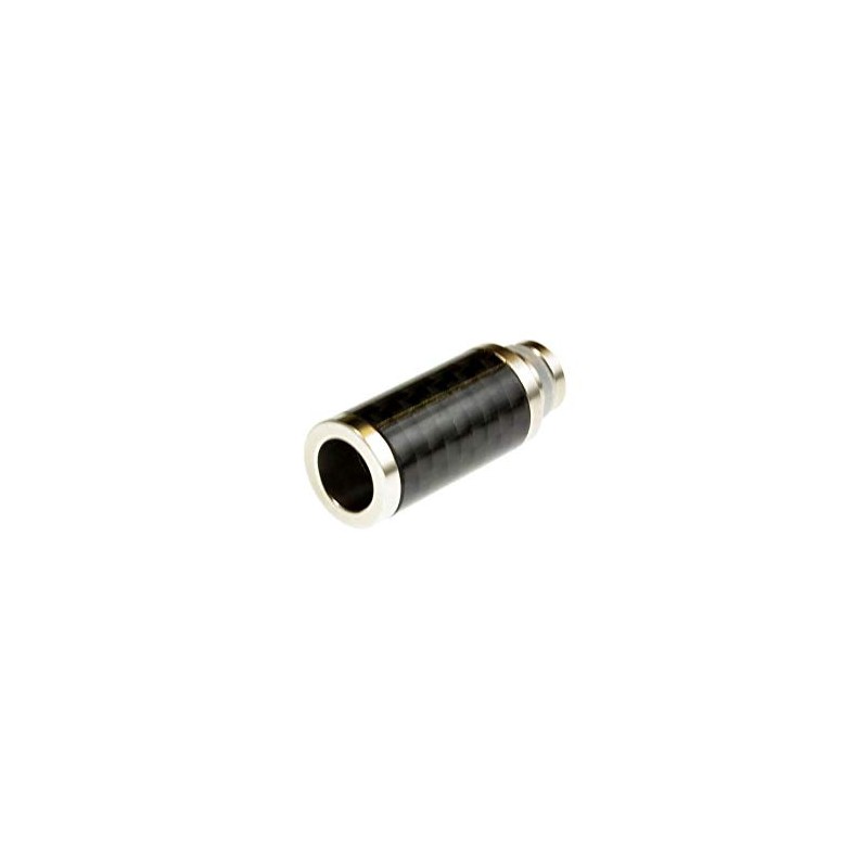 Armerah TSCS 510 Drip Tip e-cig Mouthpiece Tall/Carbon/Steel Single