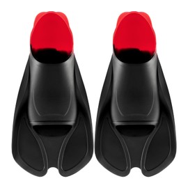 Fanwill Short Blade Swim Fins ,Training Flippers for Kids, Youth & Adults