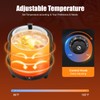10L Stainless Steel Soup Pot with Adjustable Temperature, 400W Kitchen