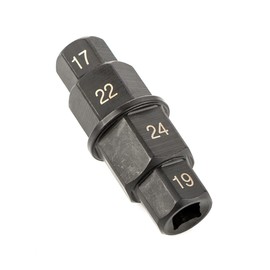 LST 4-in-1 Hexagonal Socket Spanner Nut 17-24 mm Spindle