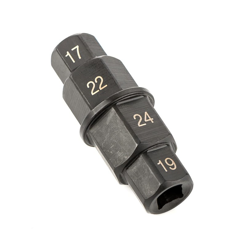 LST 4-in-1 Hexagonal Socket Spanner Nut 17-24 mm Spindle