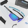 SCVCN Polarised Fishing Sunglasses for Men Women Sports Glasses Cycling