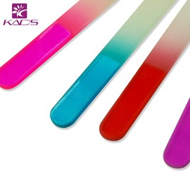 KADS 10-Piece Zebra File 100/180 Grit – Core Turquoise Half Moon Ultra Longlife Coating Professional Studio Quality colourful