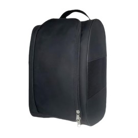 Shoe Case Shoe Bag Soccer Baseball Golf Cleats Travel Carrying Shoe Compartment Mesh Breathable Shoe Bag Black